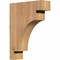 Ekena Millwork Mediterranean Smooth Corbel, Western Red Cedar, 3 1/2"W x 12"D x 16"H COR04X12X16MED00SWR - alternate 1